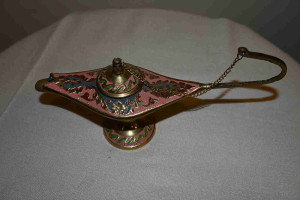 Brass Aladin charagh