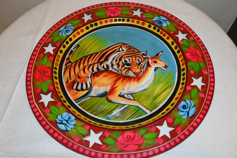 Truck  Art plate  size 12"
