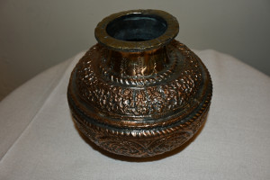 Copper small gharra hand made