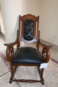 Rocking chair ,Made  by shesham Wood