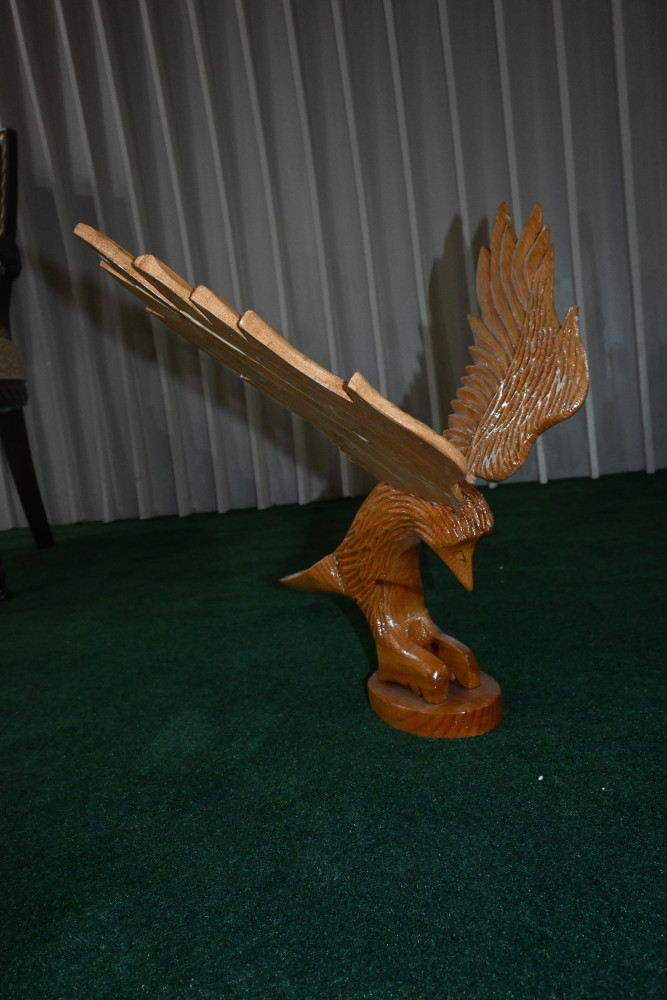Wooden Eagle folding  deodar wood