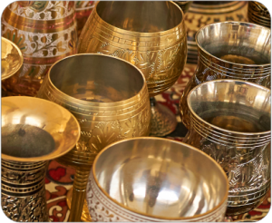 Metal Hand Made Glasses & Mugs