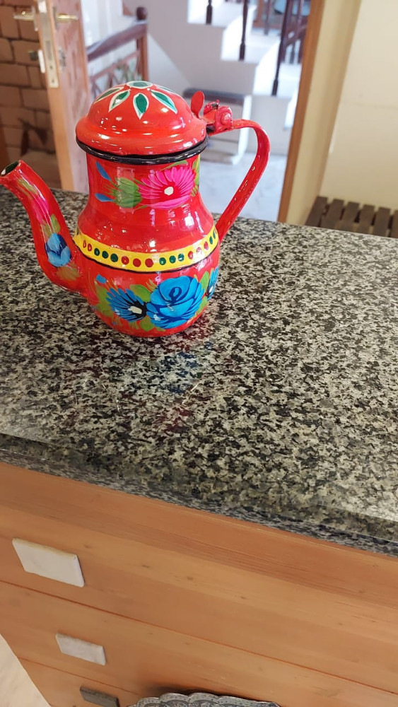 Truck Art Tea Kettle