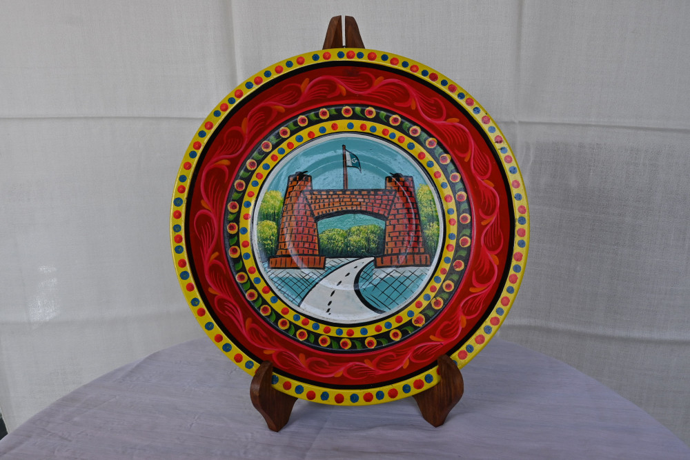 Truck Art plate size 14"