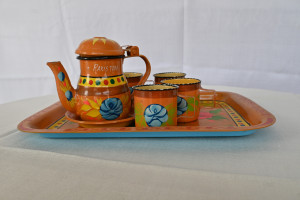 Truck Art tea set