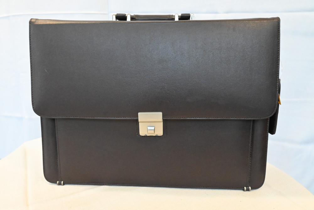 Cow leather file bag