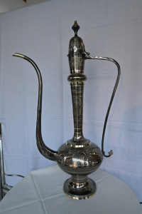 Brass Aftaba /sorahee size 35" folding