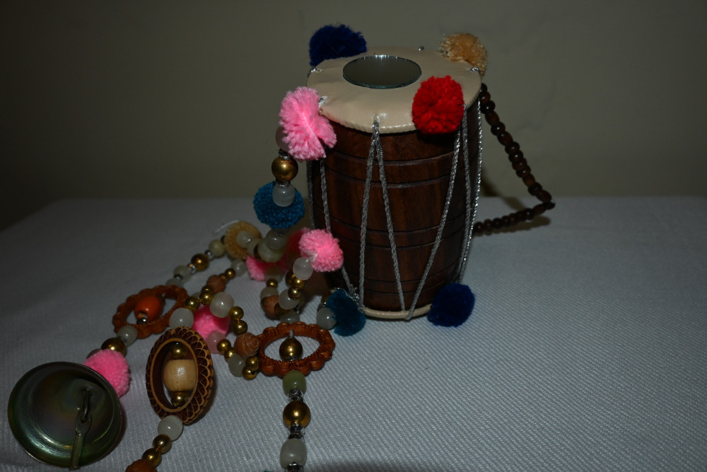 Door Bell  wall hanging dhole wali