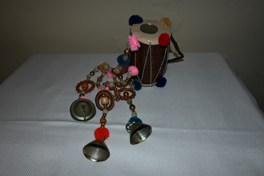 Door Bell  wall hanging dhole wali