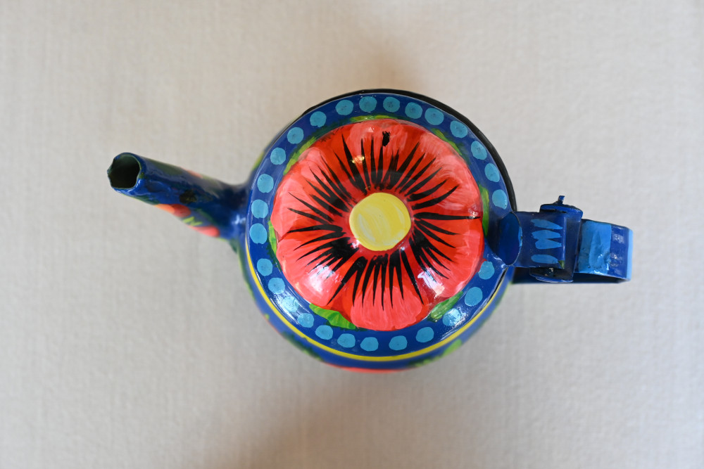 Truck Art Tea Kettle