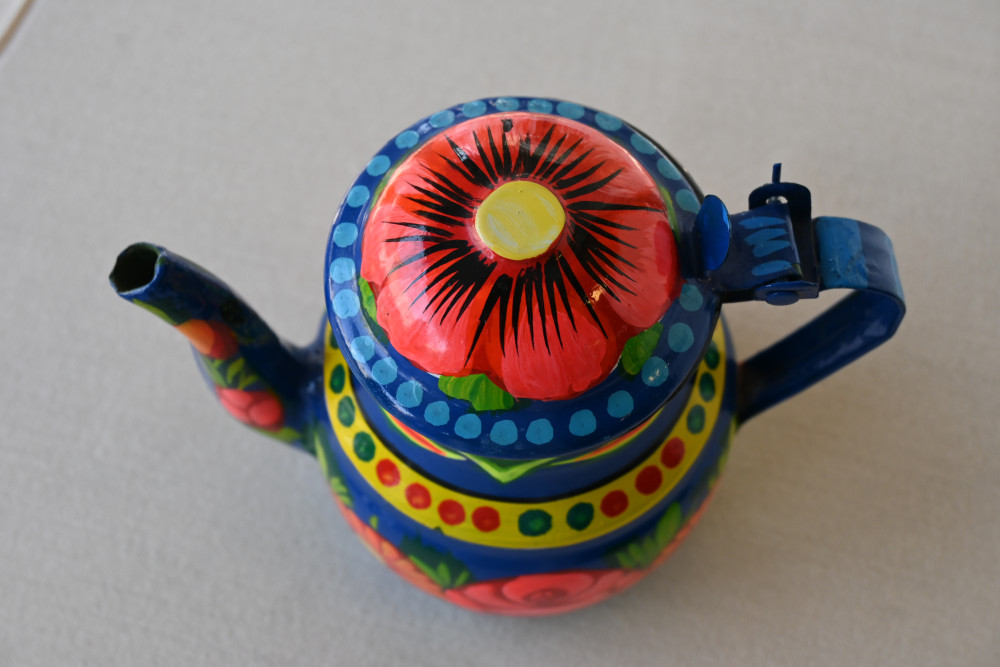 Truck Art Tea Kettle