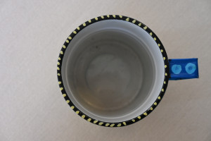 Tea Mug- Truck Art- Metal Tamb Cheeni