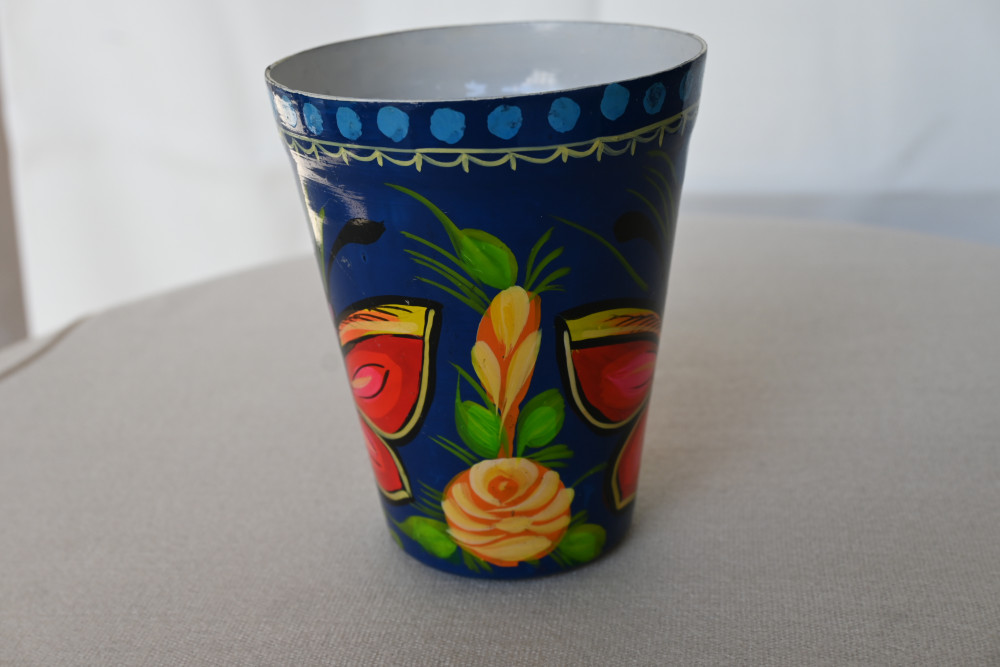 Glass- Truck Art- Metal Tamb Cheeni