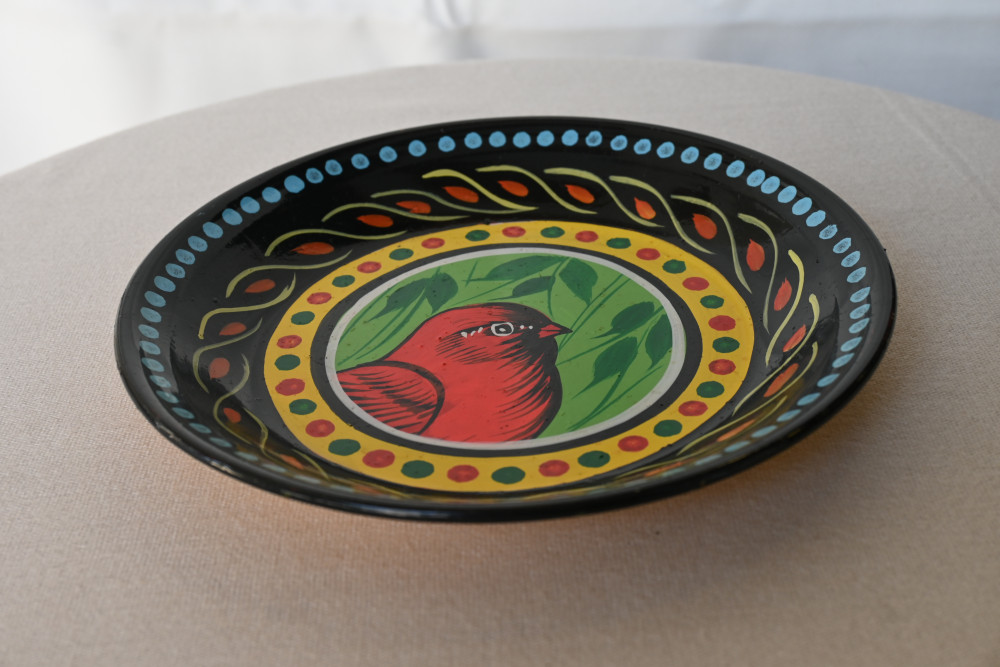 Plate- Truck Art- Metal Tamb Cheeni