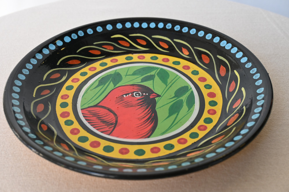 Plate- Truck Art- Metal Tamb Cheeni