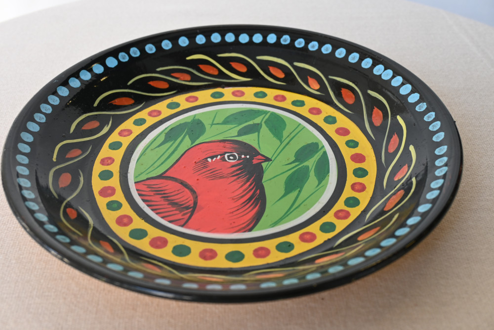 Plate- Truck Art- Metal Tamb Cheeni