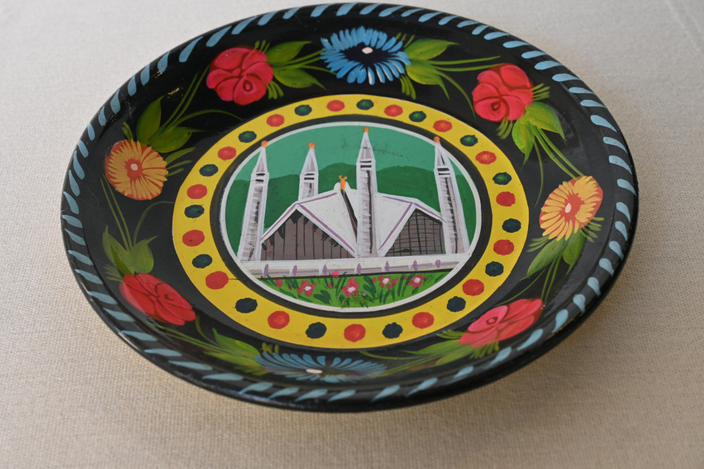 Plate- Truck Art- Metal Tamb Cheeni